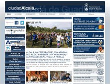 Tablet Screenshot of ciudadalcala.org